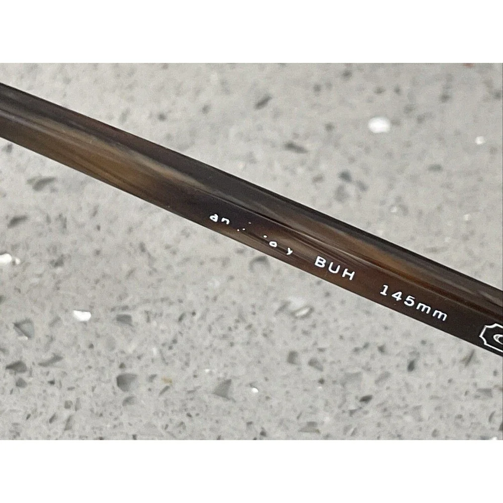 Coach Eyeglasses Frames ONLY 2001 020 Italy 50-19-145 BUH brown full rim - Picture 9 of 14